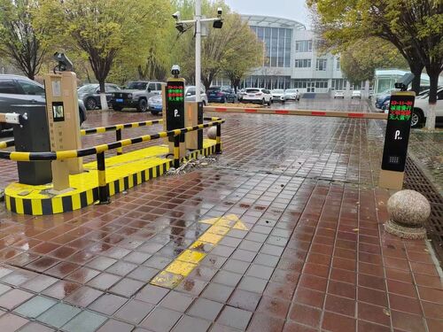najnowsza sprawa firmy na temat E40Pro Barrier Gate | Enterprise Park in Rainy Region