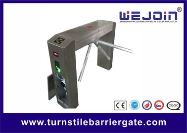 220V Automated Waist High Access Control Turnstile Gate With Rotation