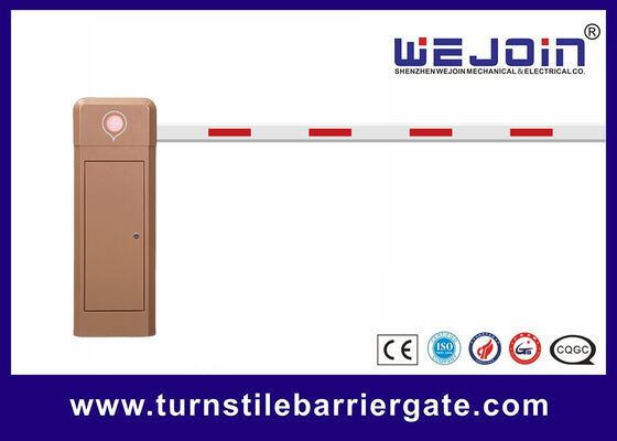 Szlaban z pilotem zdalnego sterowania DC24V o zmiennej częstotliwości, 100% cyklu pracy, z prostym ramieniem o długości 6m