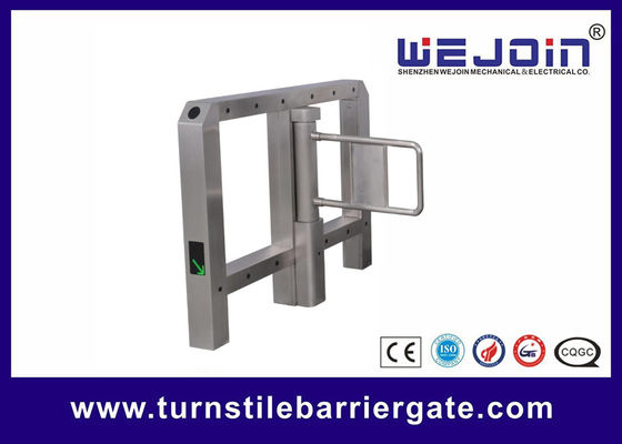 Anti-Pinch SS304 RFID Rozpoznawanie twarzy Swing Gate 500mm Arm